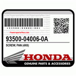 Screw, 93500 - 04006 - oh : Genuine Honda