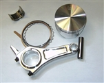 Forged Piston & Long Rod Combo for GX200 & 196cc "Clones, 3 Ring