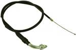 Throttle cable, w/Sleeve, Mikuni End, 39" (Mini - Bike)
