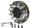 Flywheel, Billet, Digital Ignition (PVL) Adjustable (includes bracket) - GX200, GX160, & 6.5 Chinese OHV