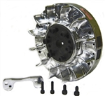 Flywheel, Billet, Digital Ignition (PVL) Adjustable (includes bracket) - GX200, GX160, & 6.5 Chinese OHV