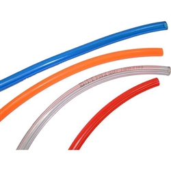 Fuel Line, 1/4" Transparent, Chose of color, Sold by the Foot
